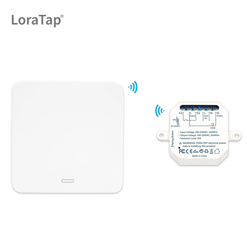 Home Improvement Years - LoraTap Wireless Switch Lampu Remote Control