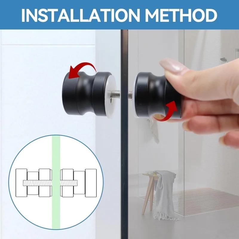 Door Knob Replacement - Gagang Pintu Kaca Shower Bergaya, Kenop