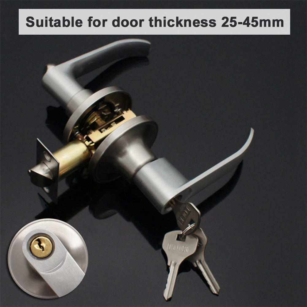 Door Knob Replacement - Gagang Pintu Pengunci dengan 3 Kunci,