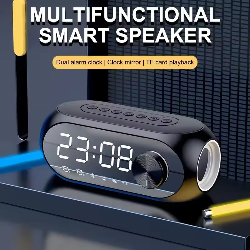 Home Improvement Videos - Speaker Bluetooth Nirkabel Jam Alarm Radio