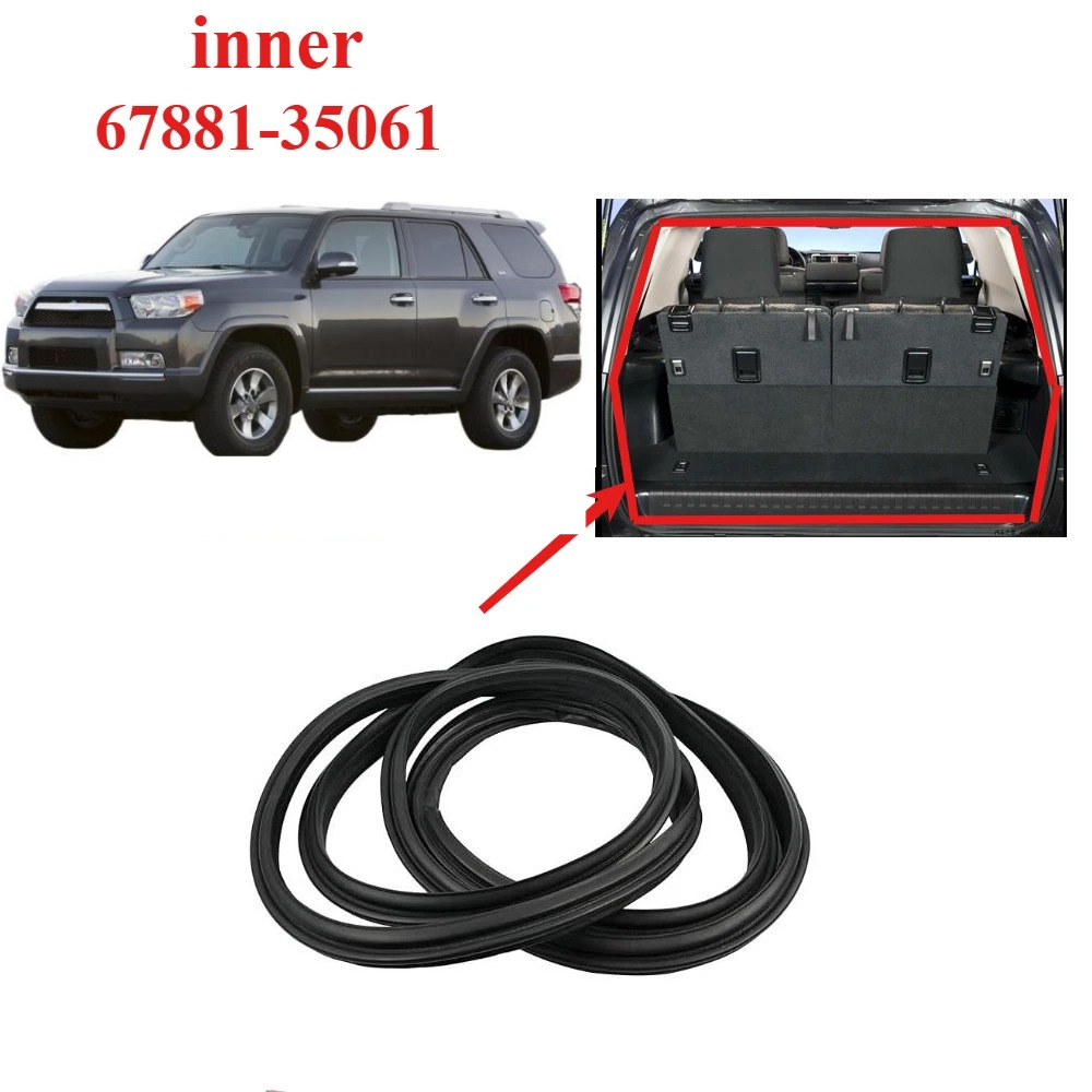 Door Weather Strip - Seal Karet Pintu Belakang untuk Toyota