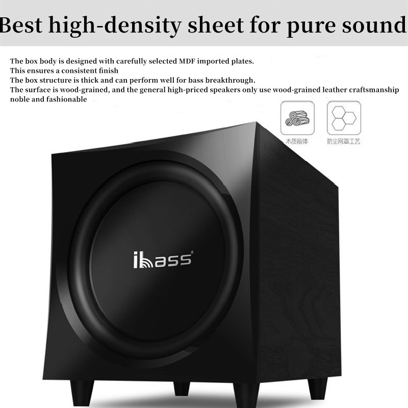 Ibbass Subwoofer daya puncak 1 - Home Improvement Videos ulasan dan harga