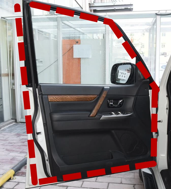 1 Buah Karet Pintu dengan Klip - Door Weather Strip ulasan dan harga
