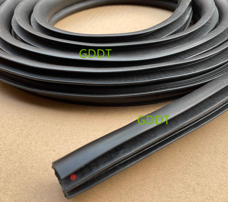 1 Buah Karet Pintu Hitam untuk - Door Weather Strip ulasan dan harga