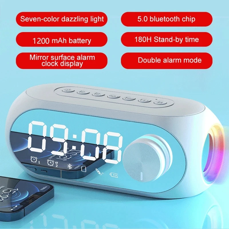Jam Alarm Radio FM Speaker Blu - Home Improvement Videos ulasan dan harga