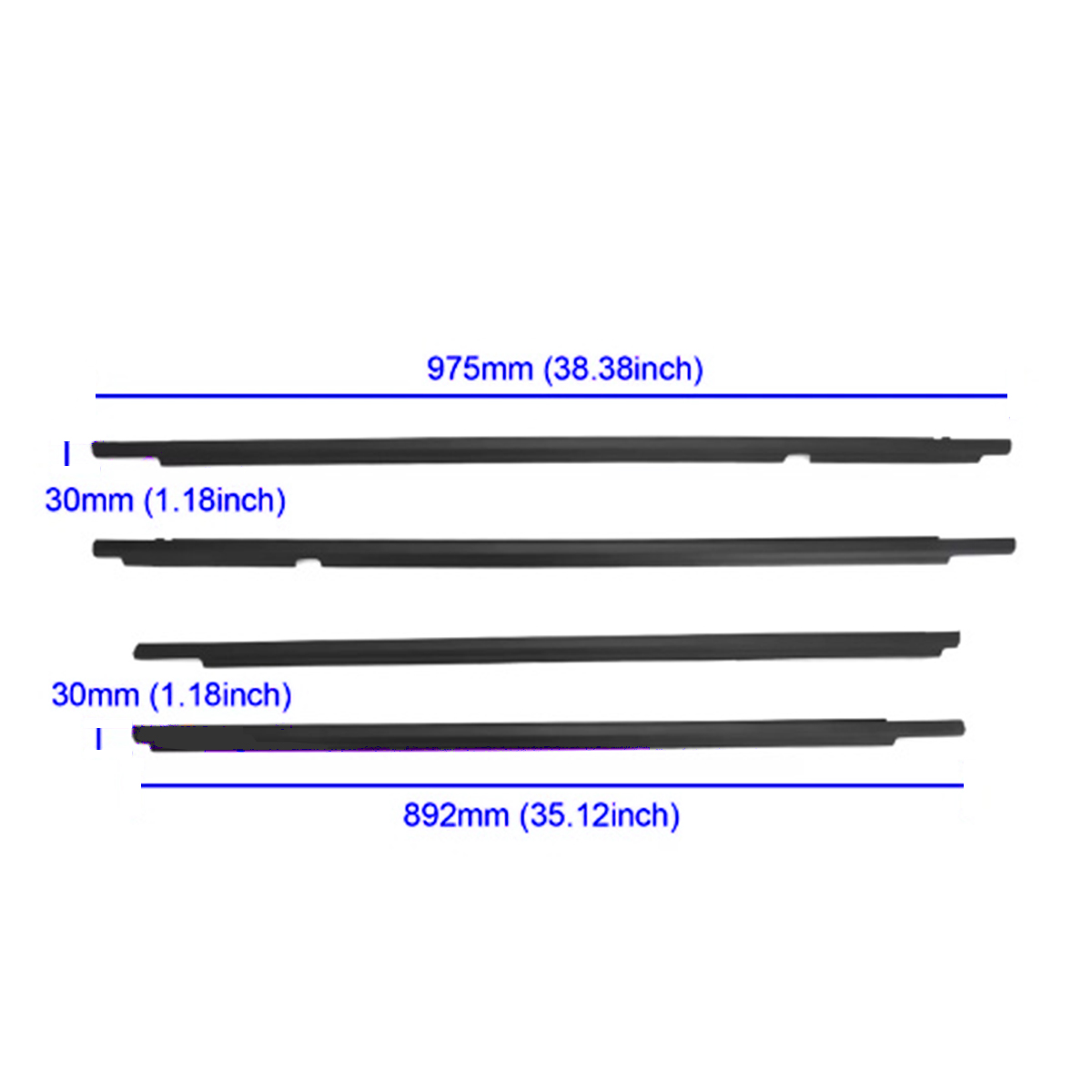 4PCS Karet Seal Pintu Luar Mob - Door Weather Strip ulasan dan harga