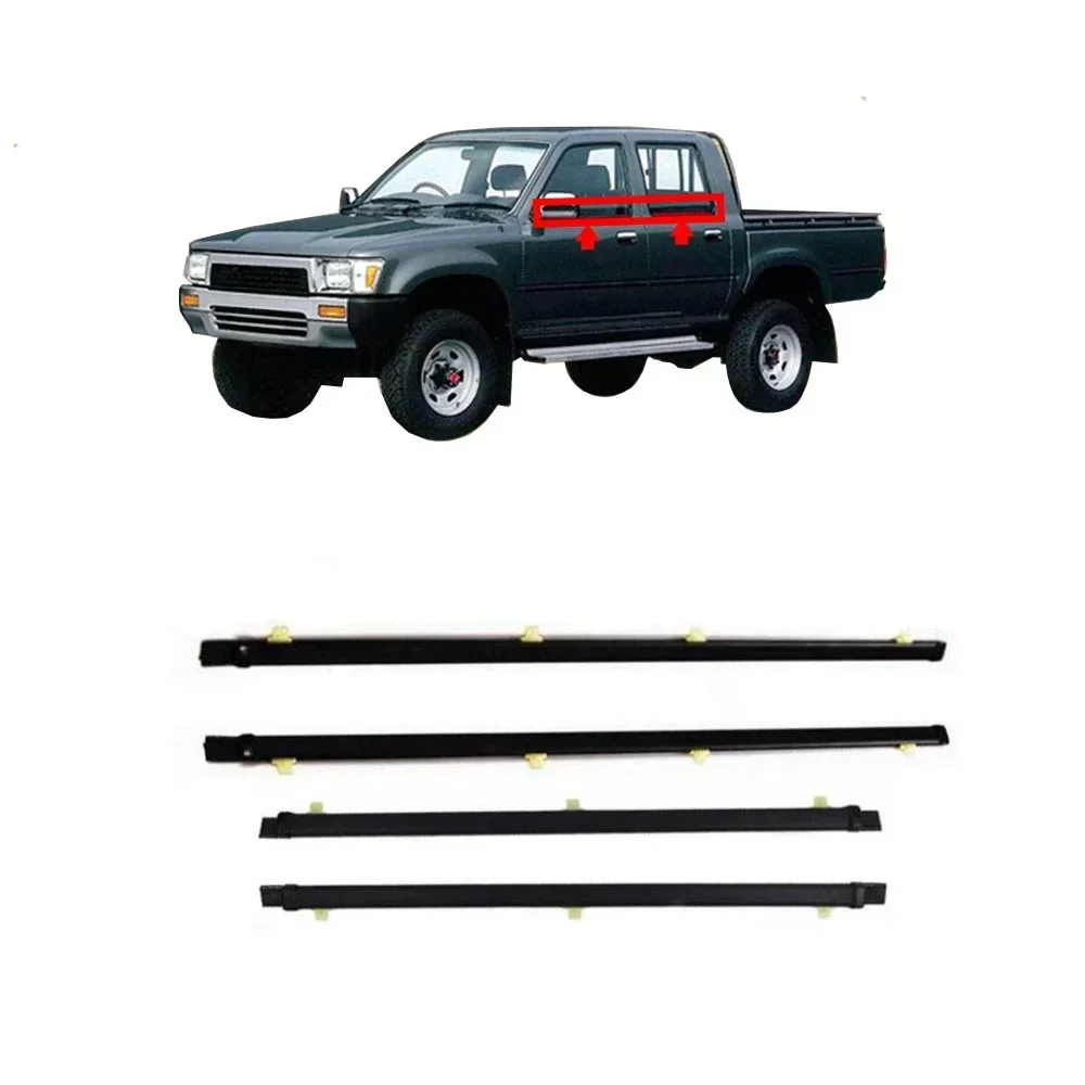 4 Pcs Karet Lis Pintu Jendela  - Door Weather Strip ulasan dan harga