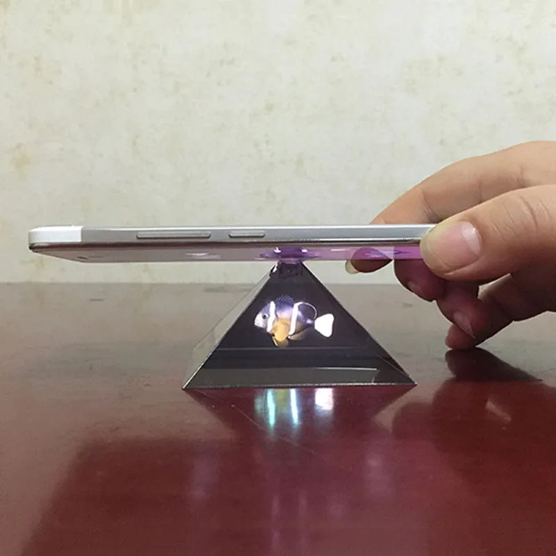 Proyektor tampilan piramida 3D - Home Improvement Videos ulasan dan harga