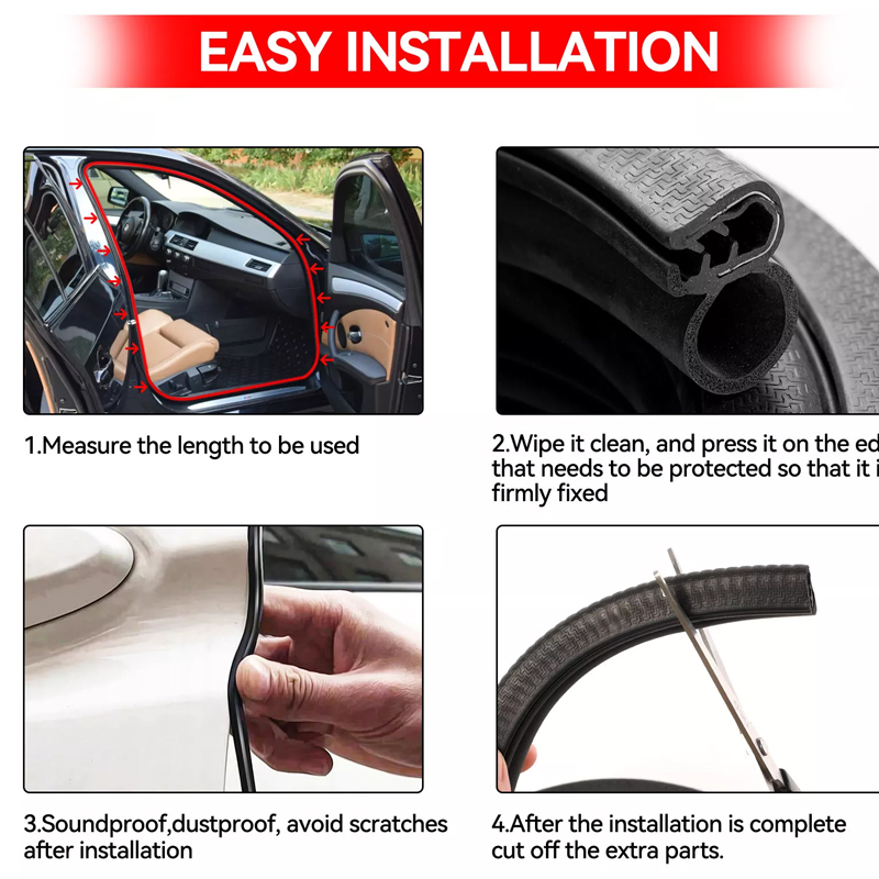 Strip karet otomatis Universal - Door Weather Strip ulasan dan harga